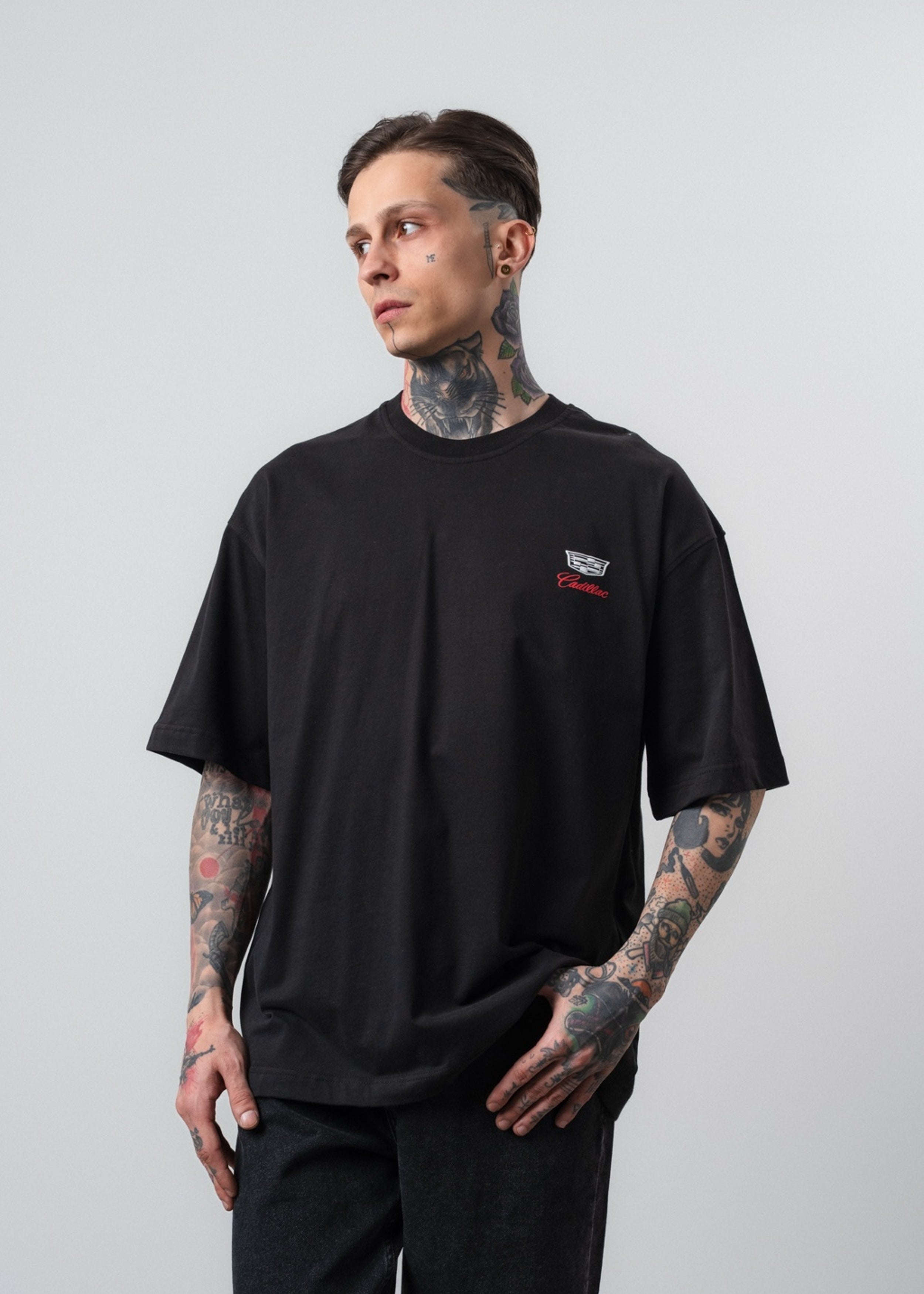 Men's No Port Printed Oversize T-Shirt Navy – 1810 Store